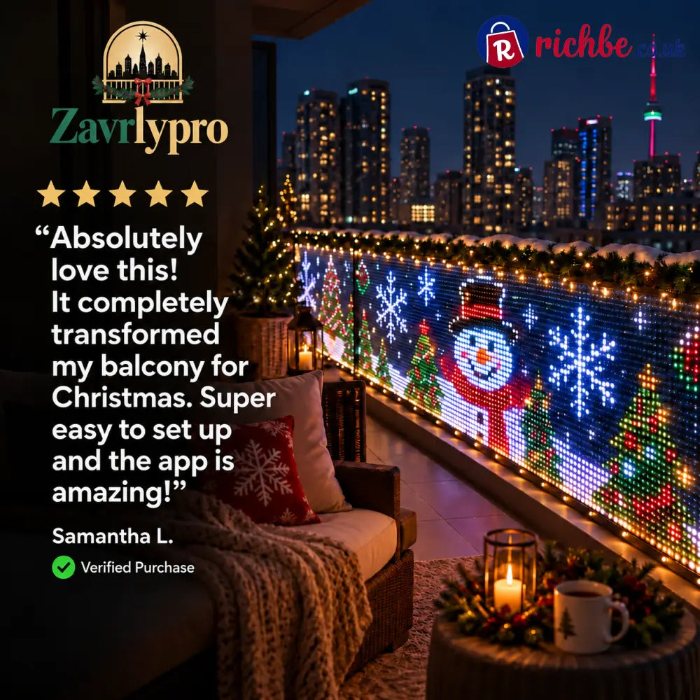 🎅DIY Programmable Curtain Lights | Create Anything. Light Up Everything. ✨