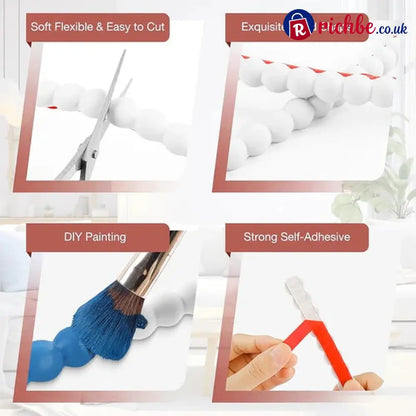🤩DIY Self Adhesive Decorative Molding Trim