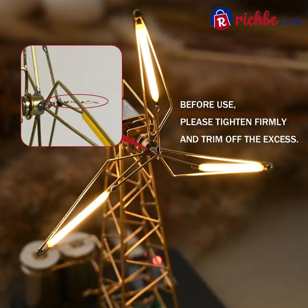 DIY Windmill Night Light