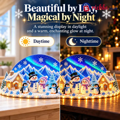 ❄️ DIY Winter Wonderland with Rhinestones and Pearl Details