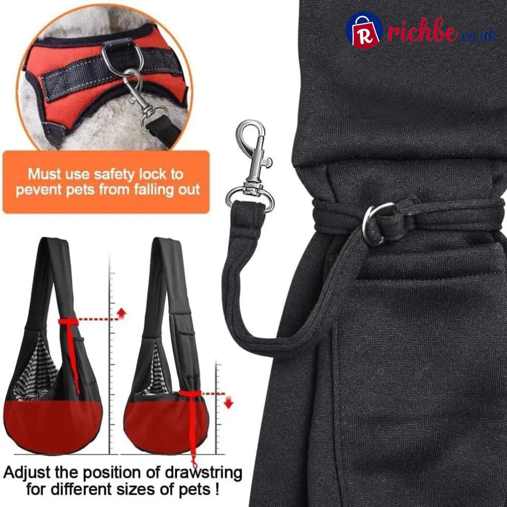 🎉Dog & Cat Sling for Small and Medium Pets Up to 15lbs