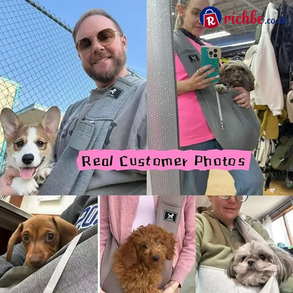 🎉Dog & Cat Sling for Small and Medium Pets Up to 15lbs