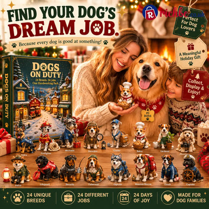 Dogs on Duty– 24 Breeds & 24 Jobs Dog Advent Calendar - Dogs on Duty