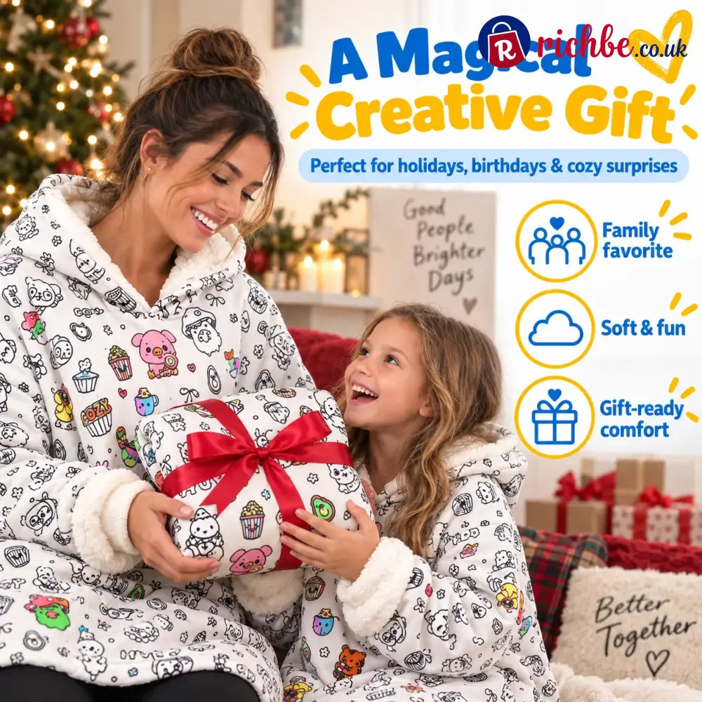 🎨🛌 Doodle Pajamas, Create Your Own Cozy Style & Make Every Night More Fun!