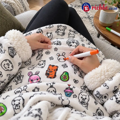 🎨🛌 Doodle Pajamas, Create Your Own Cozy Style & Make Every Night More Fun!