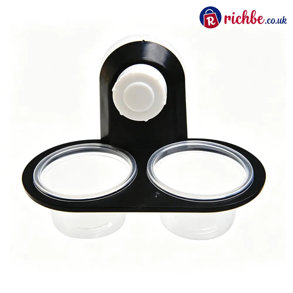 Double Reptile Feeding Ledge with Bowls - Buy 1 Get 1 Free - Hot sale