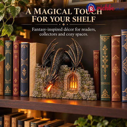 🐉 Dragon Humidifier with Flame Effect – Fantasy Magic for Your Reading Nook