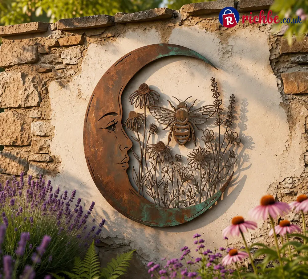 Dragonfly Moon Wall Decor