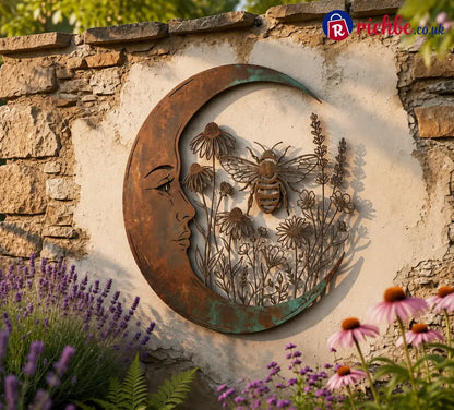 Dragonfly Moon Wall Decor