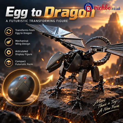 🥚🐉 DragonMorph – Egg to Dragon Transforming Mechanical Toy