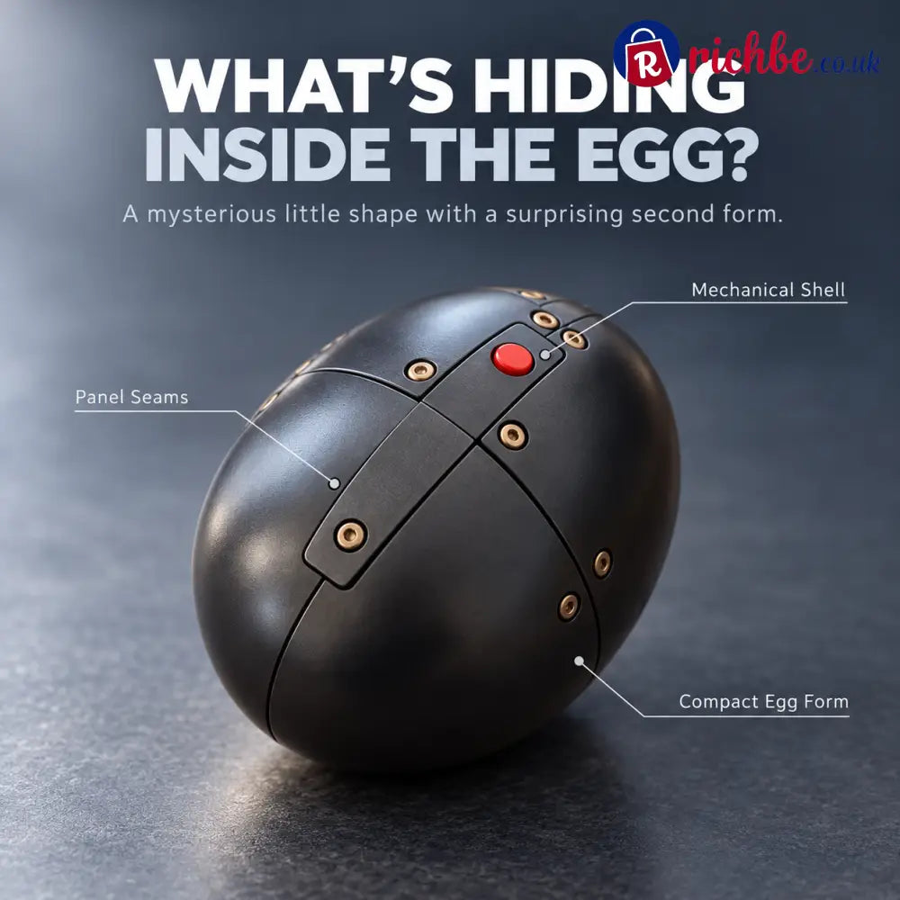 🥚🐉 DragonMorph – Egg to Dragon Transforming Mechanical Toy