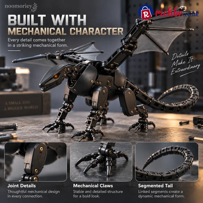 🥚🐉 DragonMorph – Egg to Dragon Transforming Mechanical Toy