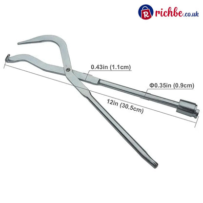 🔧 Drum Brake Spring Pliers, For Return Springs | Chrome Molybdenum | 215mm - 1pc - Tools & Gadgets