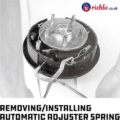 🔧 Drum Brake Spring Pliers, For Return Springs | Chrome Molybdenum | 215mm - 1pc - Tools & Gadgets