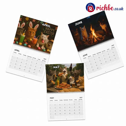 🍺🐱Drunk Cats 2027 Calendar