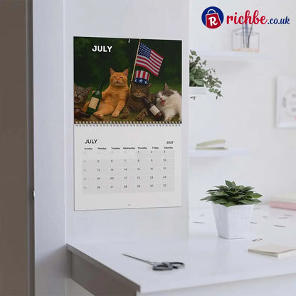 🍺🐱Drunk Cats 2027 Calendar