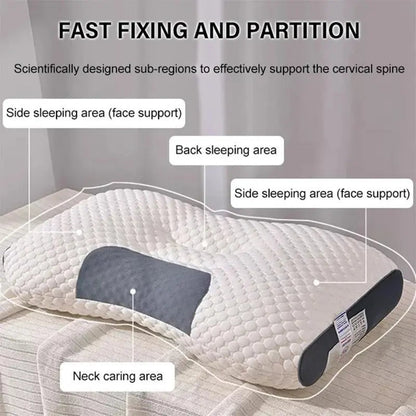 💥New Year Big Sale 49% OFF💥Antibacterial Neck Support Sleep-Aid Massage Pillow