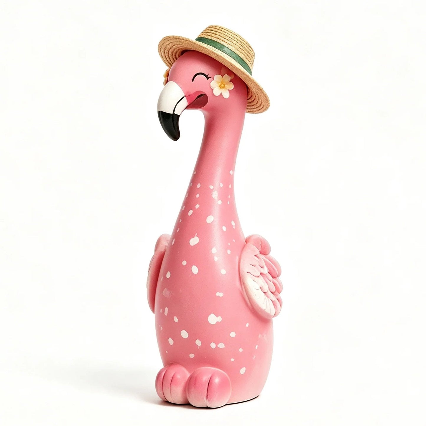 🦩Cute Flamingo Decorative Vase 🌸 5 Styles Resin Figurine Vase Tabletop Centerpiece Indoor Home Shelf Decor Gift