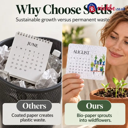 ✨Early Holiday Sale 45% OFF🌱Eco-Friendly Plantable “Timeless” Seed Calendar 2027