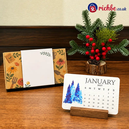 ✨Early Holiday Sale 45% OFF🌱Eco-Friendly Plantable “Timeless” Seed Calendar 2027 - Plantable Seed Calendars
