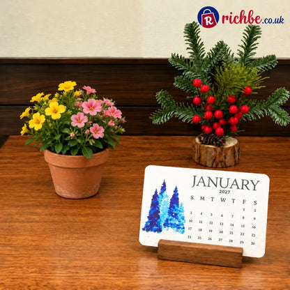 ✨Early Holiday Sale 45% OFF🌱Eco-Friendly Plantable “Timeless” Seed Calendar 2027 - Plantable Seed Calendars