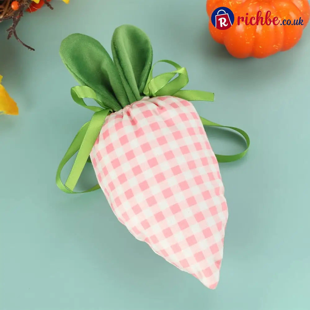 Easter Bunny Carrot Treat Bags – Festive Candy & Gift Party Favor Pouches