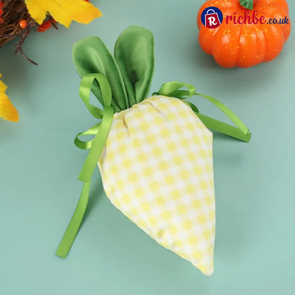 Easter Bunny Carrot Treat Bags – Festive Candy & Gift Party Favor Pouches