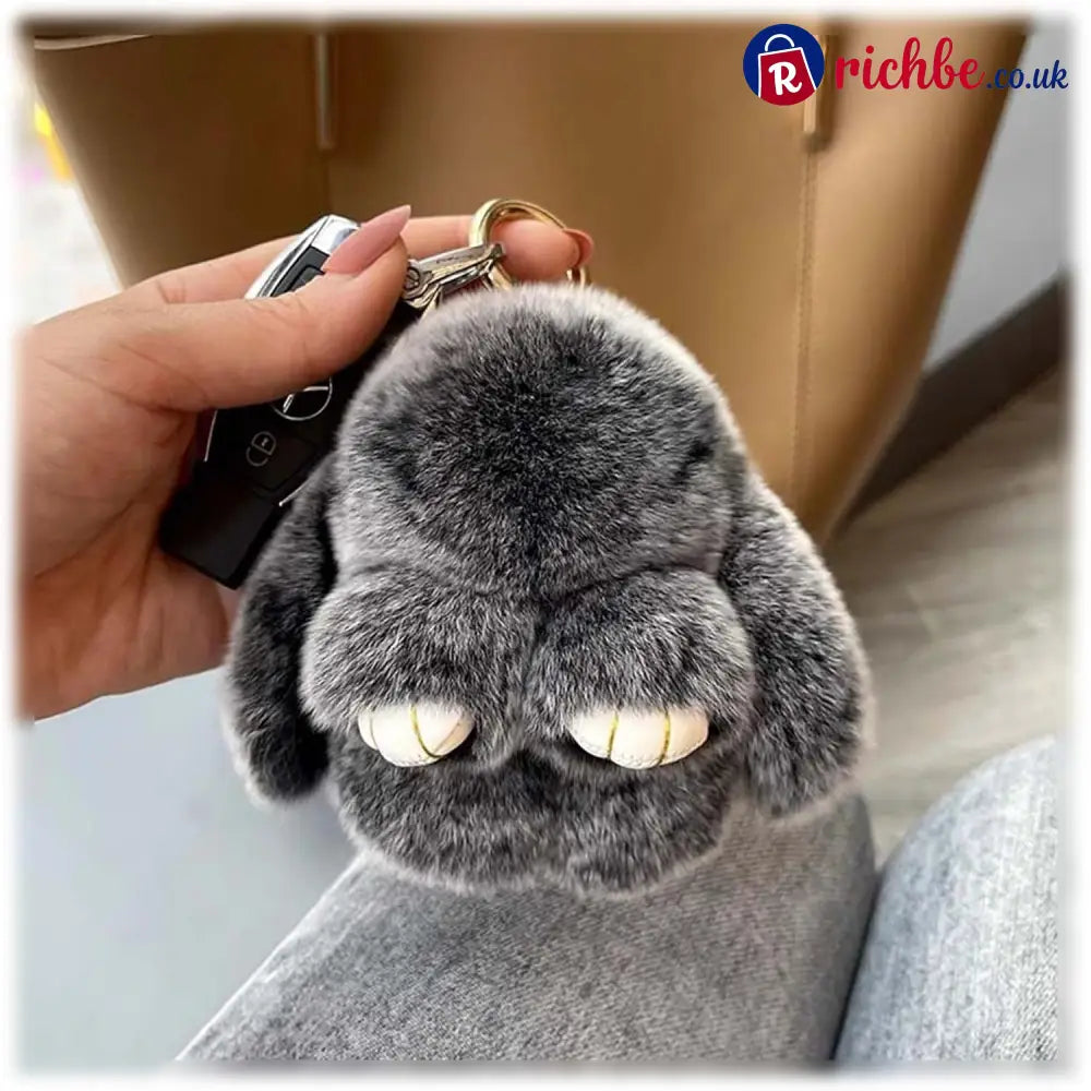 🐰Easter Cute Bunny Plush Keychain - Iron Box Gift Option 🎁Easter Sweet Surprise