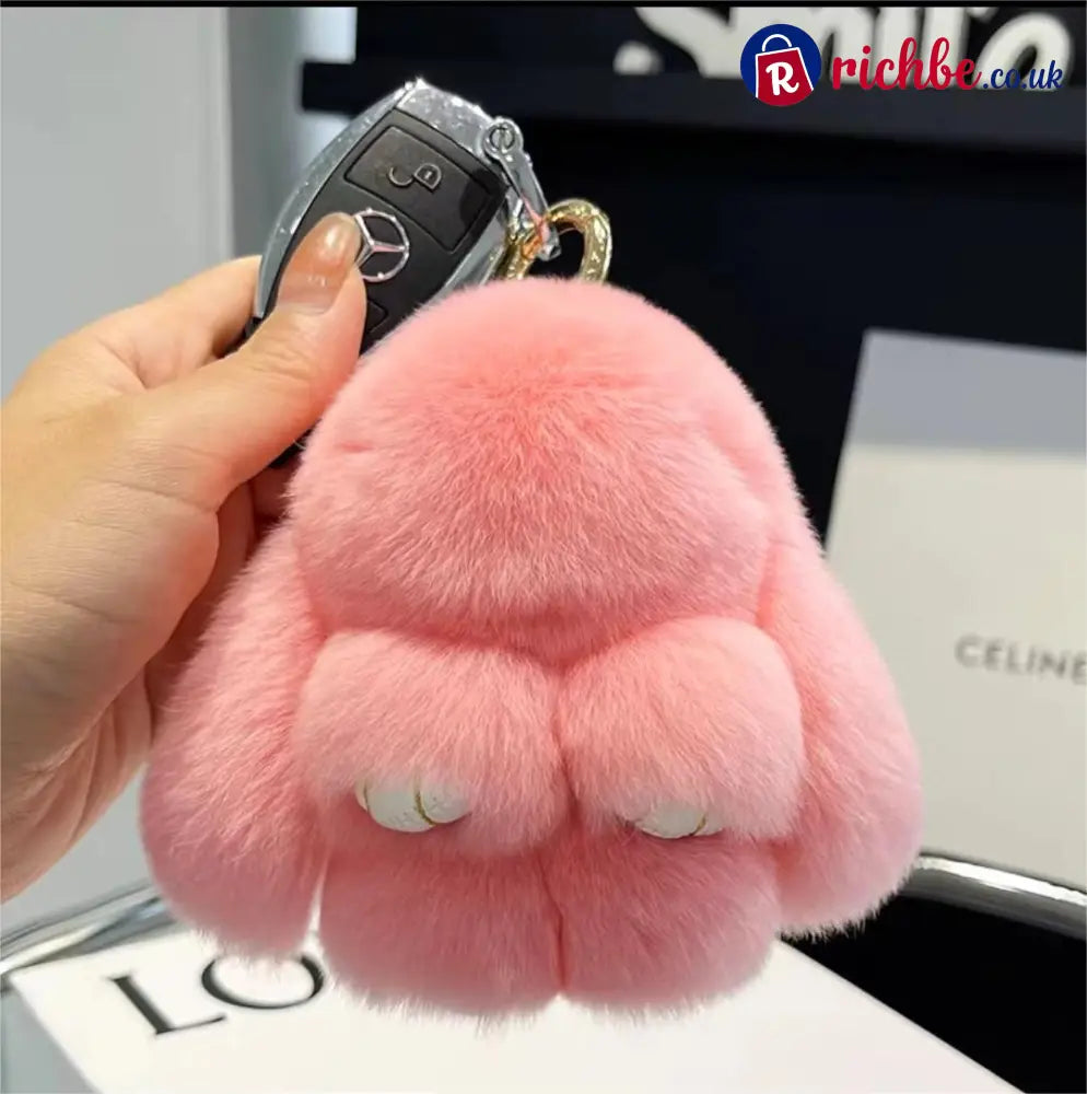 🐰Easter Cute Bunny Plush Keychain - Iron Box Gift Option 🎁Easter Sweet Surprise