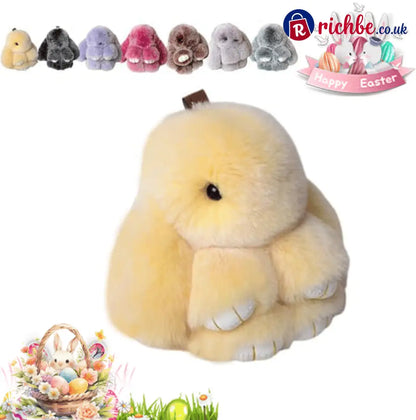 🐰Easter Cute Bunny Plush Keychain - Iron Box Gift Option 🎁Easter Sweet Surprise
