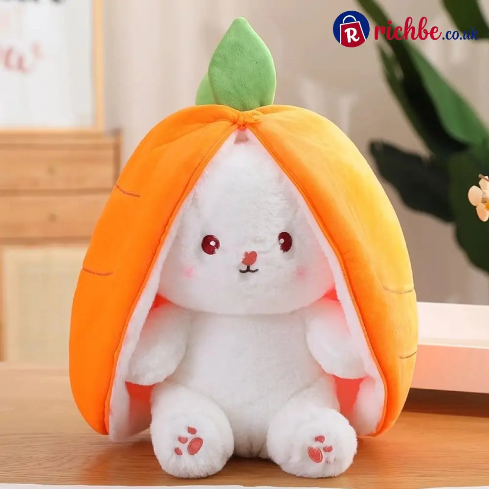 🐰Easter Early Sale 49% OFF🍓Strawberry Bunny Transformed into Little Rabbit🎀 Fruit Doll Plush Toy🐰