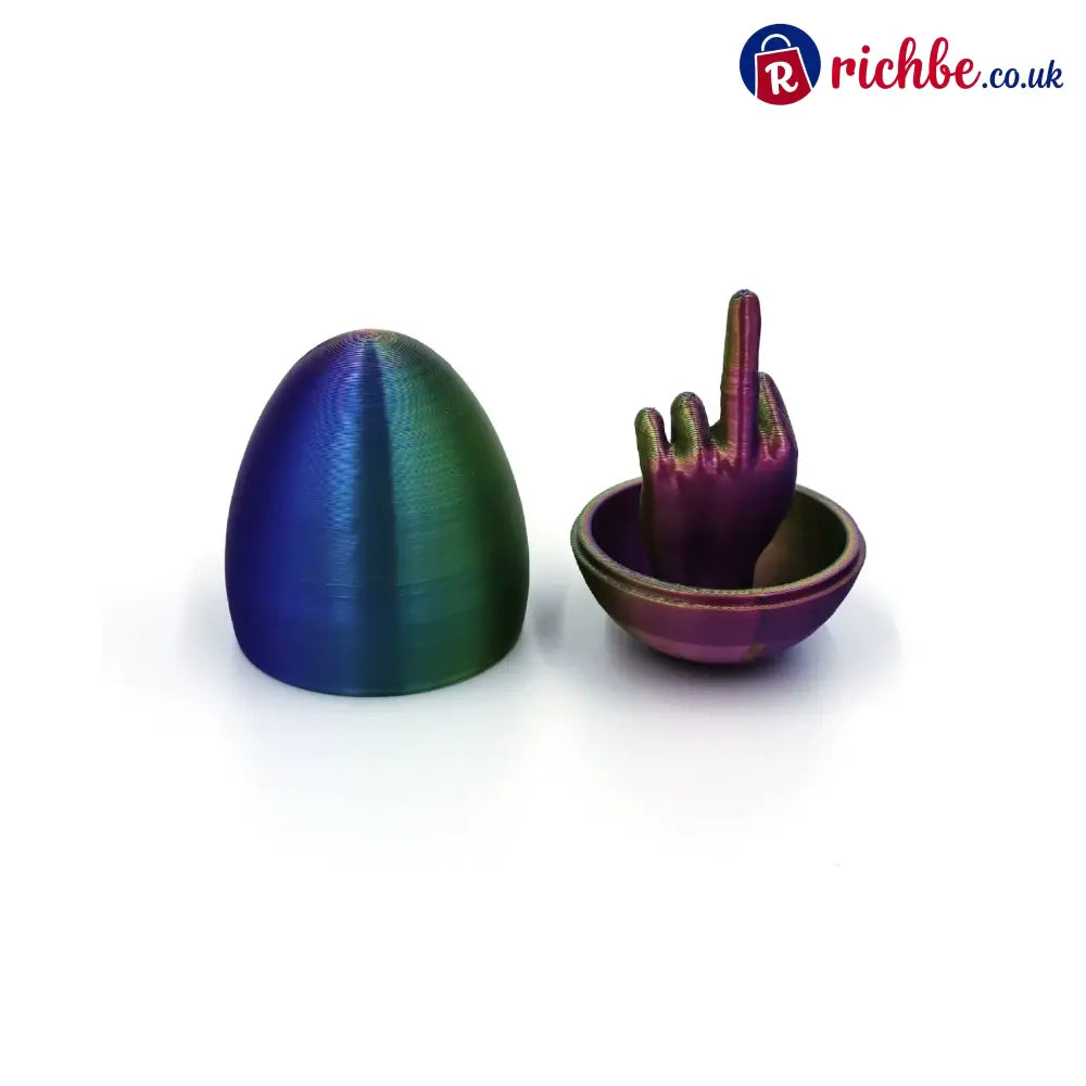 🔥Easter Egg Surprise – Funny 3D Printed Middle Finger Egg
