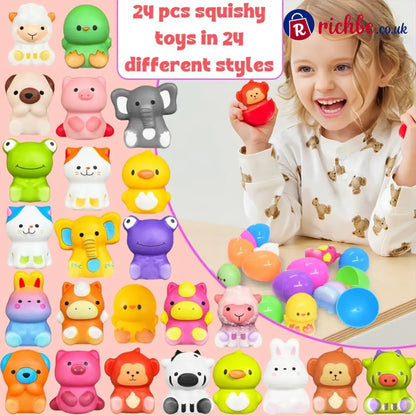 Easter Eggs Prefilled Slow Rising Squishy Toys