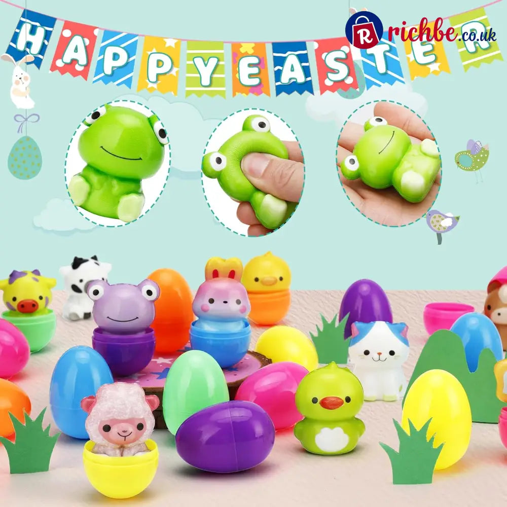 Easter Eggs Prefilled Slow Rising Squishy Toys