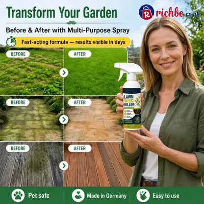 ⚡ ⚡[Easy and stress-free weeding in the garden] Herbicide for domestic use - Cleaning & Odor
