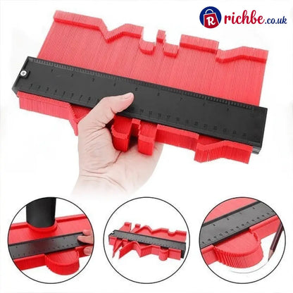 📐💪 Easy Shape Contour Gauge Duplicator – Perfect for DIY Precise Tracing & Transfers 🔧
