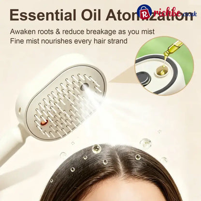 Electric Spray Air Cushion Massage Comb - Health & Beauty
