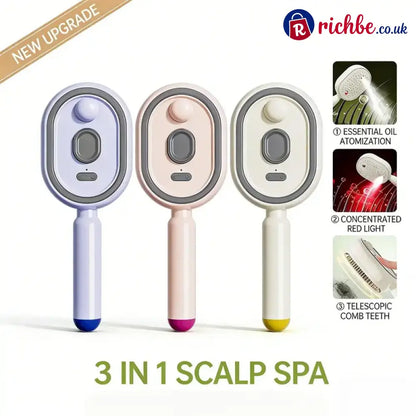 Electric Spray Air Cushion Massage Comb - Health & Beauty