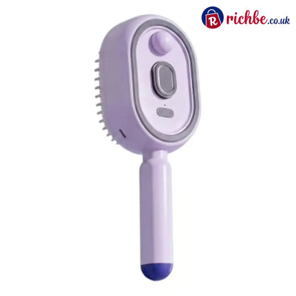Electric Spray Air Cushion Massage Comb - Purple - Health & Beauty