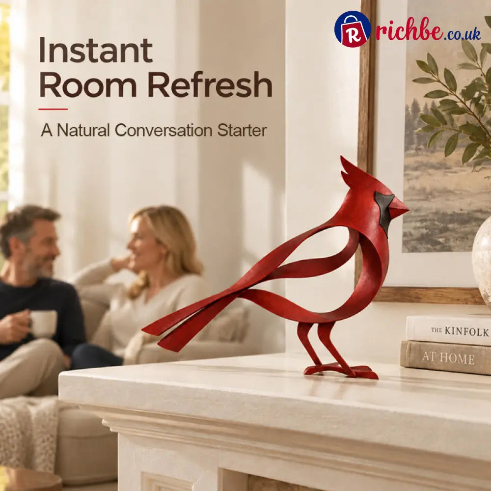 🕊️Elegant and minimalist metal bird sculpture -- Fleeting Moments of Lightness in the Natural World！ - Houseware &