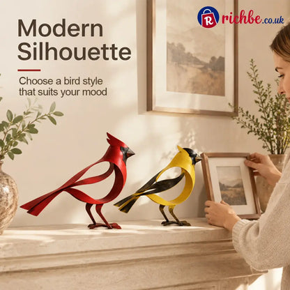 🕊️Elegant and minimalist metal bird sculpture -- Fleeting Moments of Lightness in the Natural World！ - Houseware &