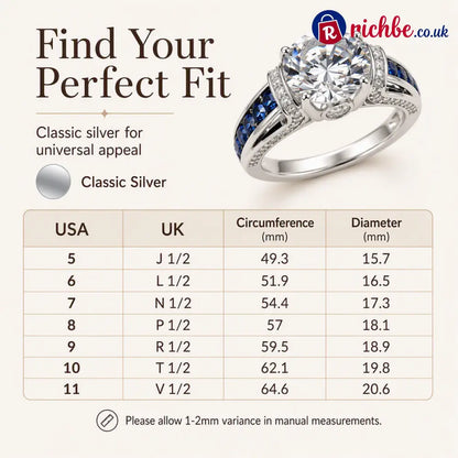 📢📢50% OFF !! ⏰Elegant Cubic Zirconia Cocktail Ring