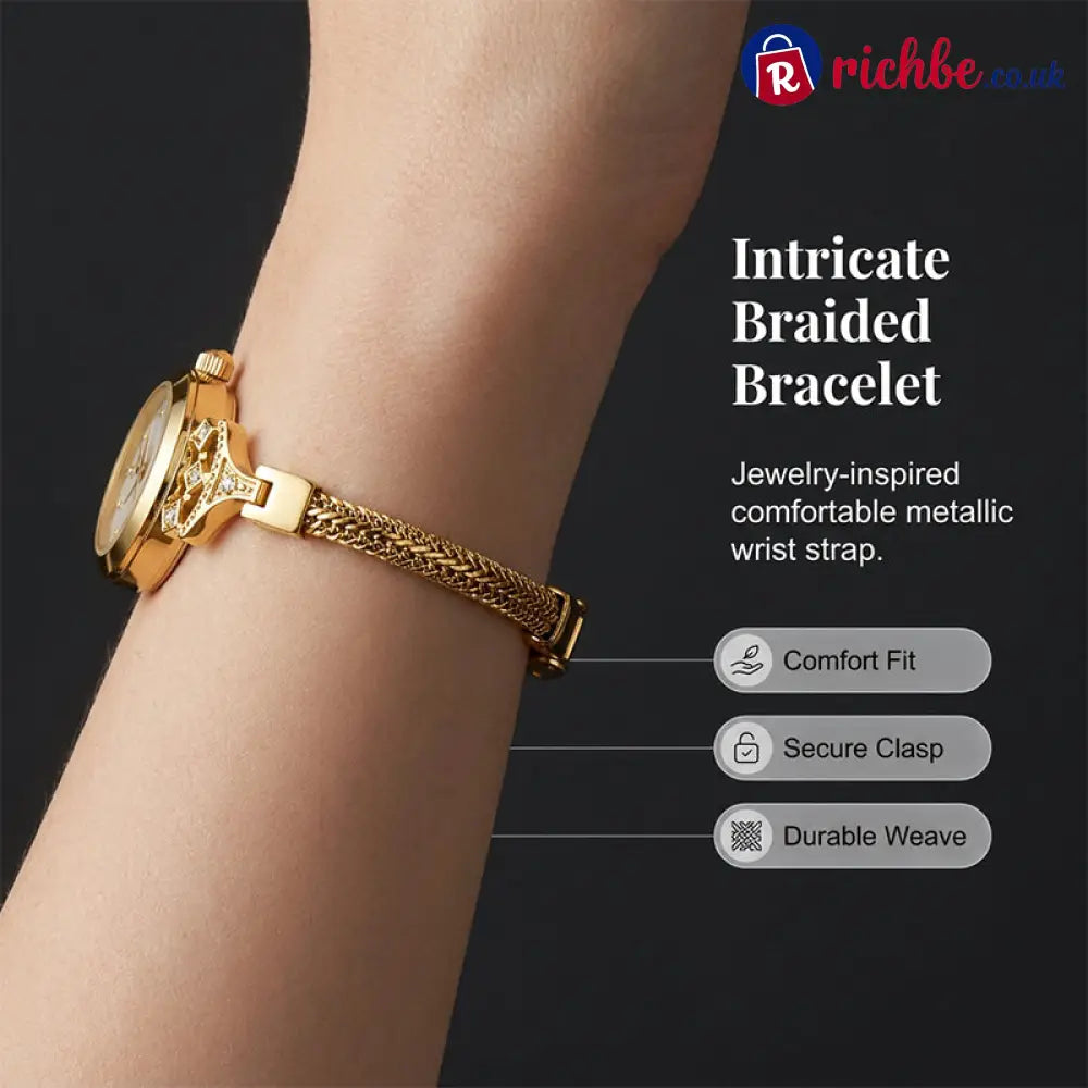 Elegant Women’s Bracelet Watch - Clothing & Accessories