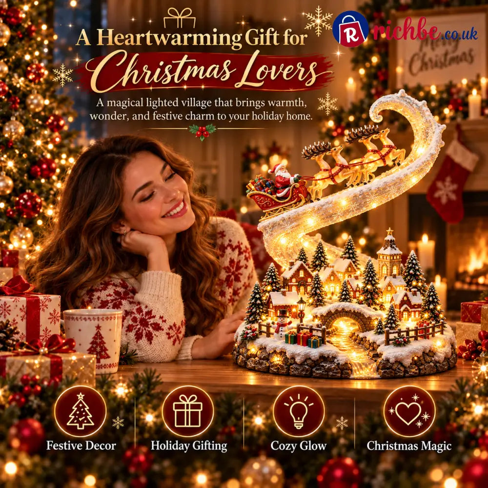 Enchanted Christmas Glow Collection - Santa’s Magical Sleigh Ride