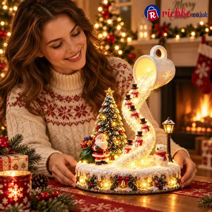 Enchanted Christmas Glow Collection - Snowmen’s Magical Snowfall Mug