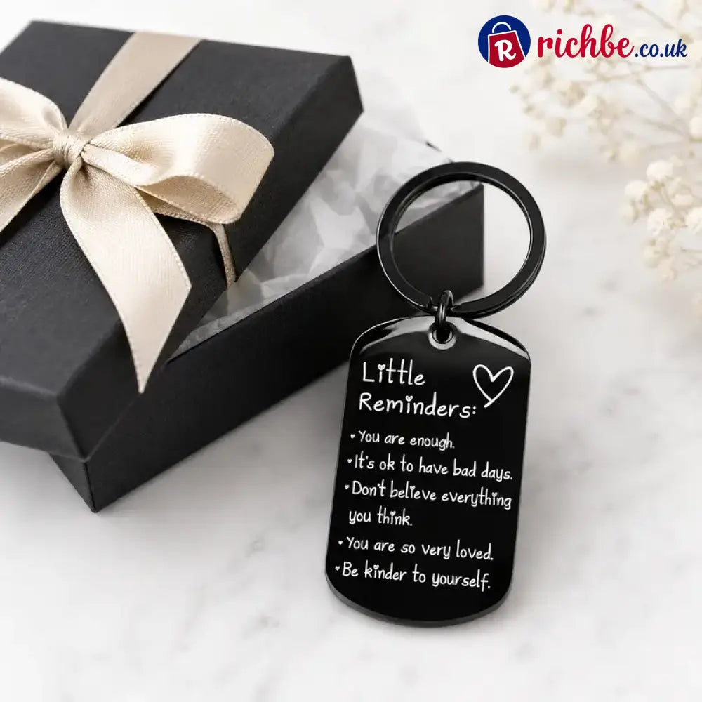 Engraved Inspirational Stainless Steel Keychain💕🔑 - All the colors (3pcs) / BUY 1 - Hot Sale