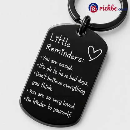 Engraved Inspirational Stainless Steel Keychain💕🔑 - Hot Sale