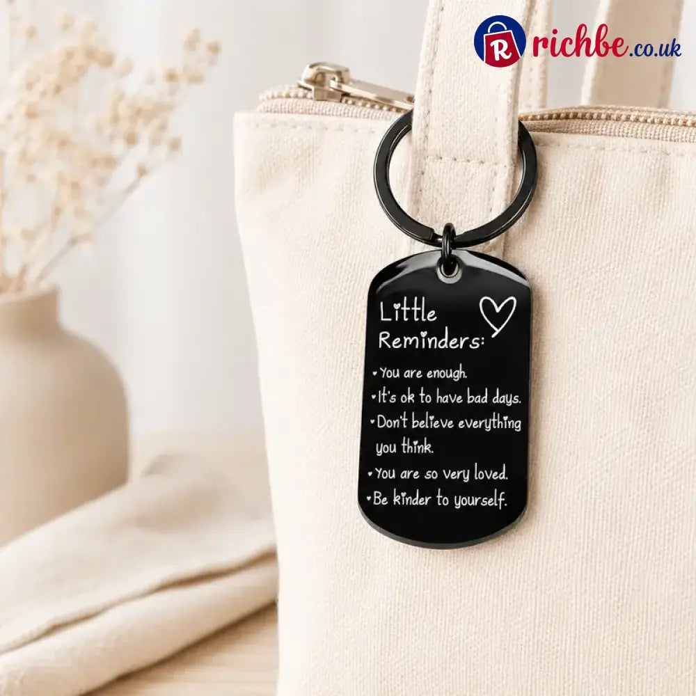 Engraved Inspirational Stainless Steel Keychain💕🔑 - Hot Sale