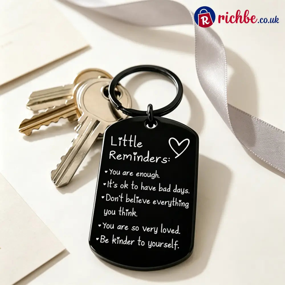 Engraved Inspirational Stainless Steel Keychain💕🔑 - Hot Sale