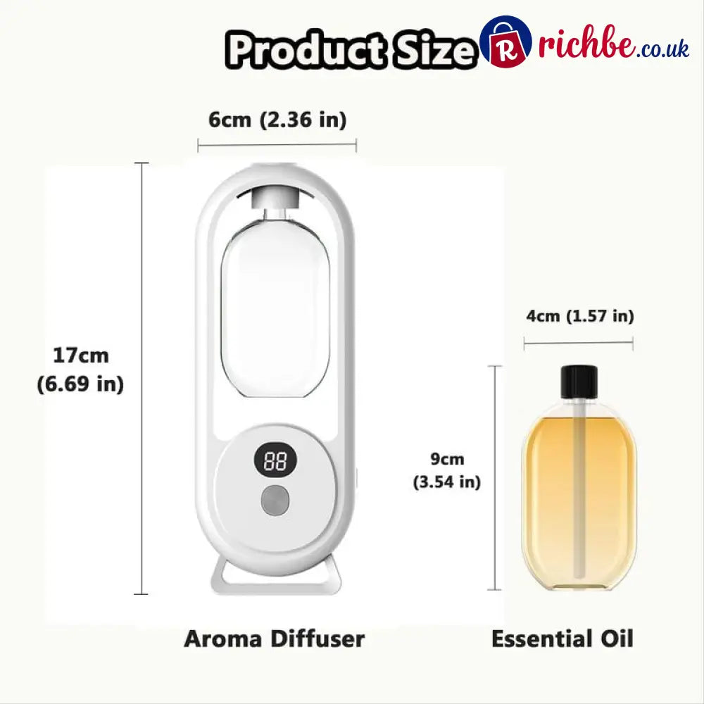 🌸 Essential Oil Diffuser USB Powered with Light ✨